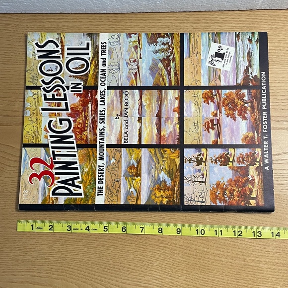 32 Painting Lessons in Oil Walter T Foster Bela Jan Bodo Vintage Art Instruction - Picture 9 of 9